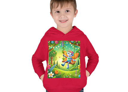 Robot Fairy Toddler Pullover Fleece Hoodie