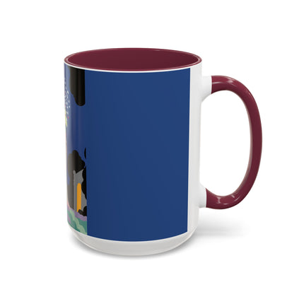 Butterfly Enchantress Colorful Mugs – Ethereal Art Deco Magic & Transformation