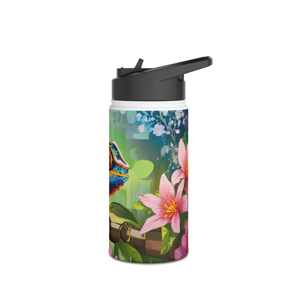 Camouflage Chameleon Stainless Steel Water Bottle