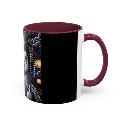 Geisha’s Black Ink Tears Colorful Mugs (11oz, 15oz)