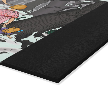 Fairy Tale Elegance Glass Cutting Board