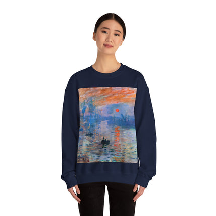 Sunrise by Claude Monet Heavy Blend™ Crewneck Sweatshirt
