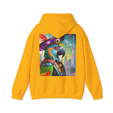 The Parrot Aristocrat – Heavy Blend™ Hooded Sweatshirt