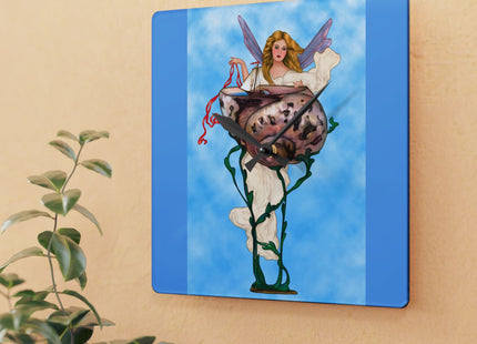 Enchanting Serenity Acrylic Wall Clock