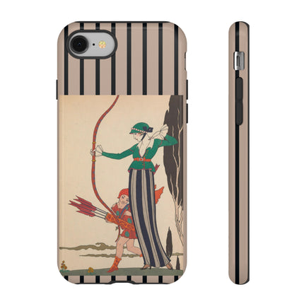 L'Arc Rouge by George Barbier Phone Cases