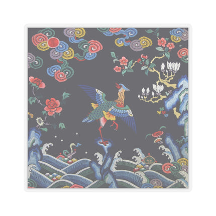 Rank Badge with Mandarin Kiss-Cut Stickers (4 Sizes)