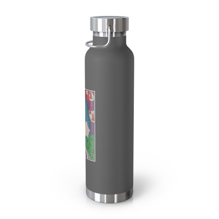 Two Pierrots Copper Vacuum Insulated Bottle, 22oz