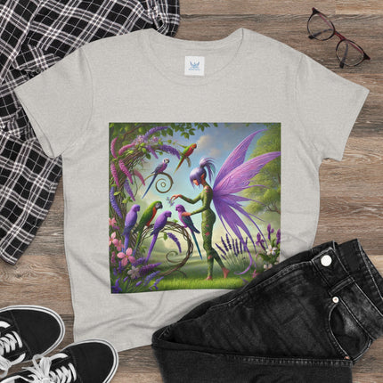 Lavender-Winged Fairy Cotton Tee