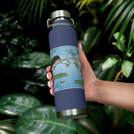 The Crow and the Frog Copper Vacuum Insulated Bottle, 22oz