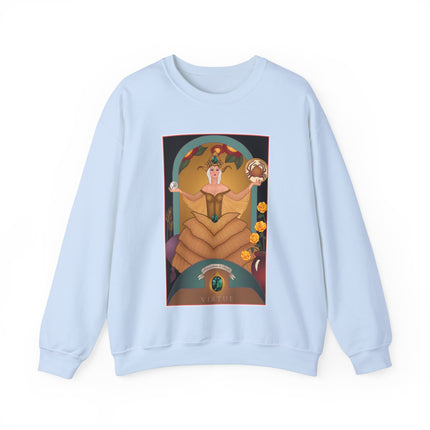 June & Pearl, Alexandrite (from the Gem Series) by Sofia Chiostri Heavy Blend™ Crewneck Sweatshirt