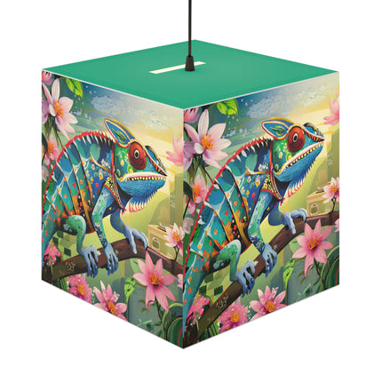 Camouflage Chameleon Light Cube Lamp