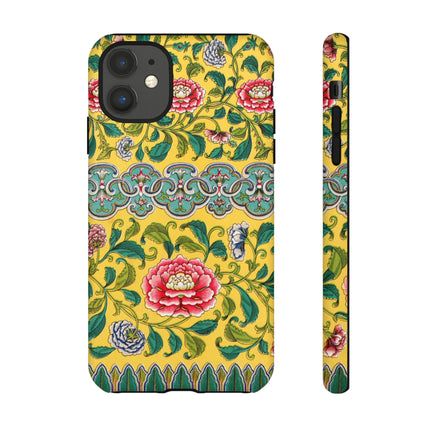 Chinese Floral Illustration by Owen Jones Phone Cases