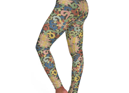 Examples of Chinese ornament, Pl.12 by Owen Jones High Waisted Yoga Leggings (AOP)