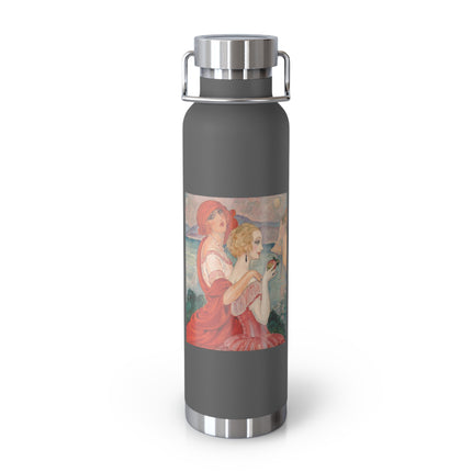 Sur la Route d'Anacapri by Gerda Wegener Copper Vacuum Insulated Bottle, 22oz