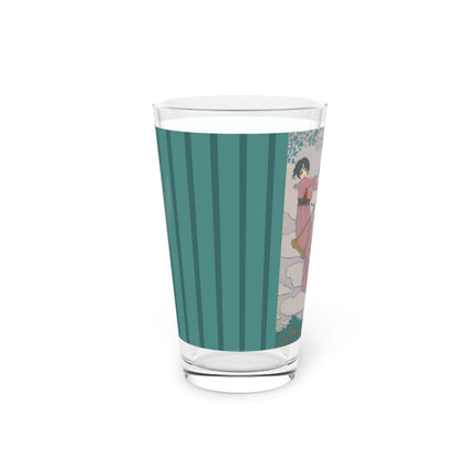 La balançoire by Georges Lepape Glass, 16oz
