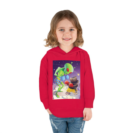 Cosmic Clash Toddler Pullover Fleece Hoodie
