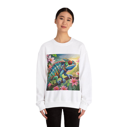 Camouflage Chameleon Unisex Heavy Blend™ Crewneck Sweatshirt