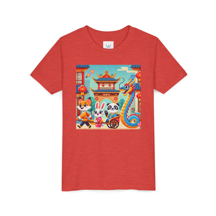 Lantern Street Dragon Parade Youth Short Sleeve Tee