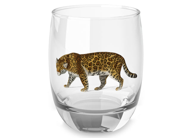 Jaguar by Charles Dessalines D' Orbigny Whiskey Glass