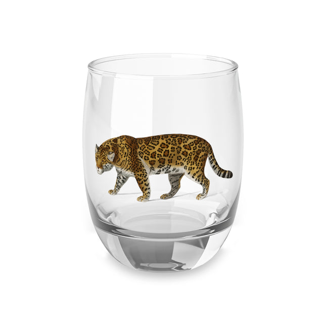 Jaguar by Charles Dessalines D' Orbigny Whiskey Glass