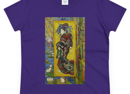 Courtesan (after Eisen) by Vincent van Gogh Women's Midweight Cotton Tee