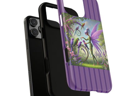 Lavender-Winged Fairy Phone Cases