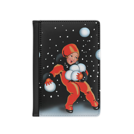 Festive Snowball Passport Cover