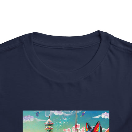 Kitsune Carnival Toddler Short Sleeve Tee