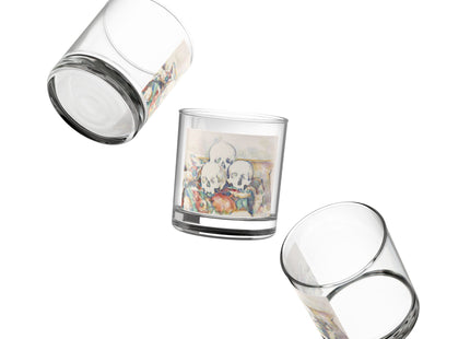 The Three Skulls by Paul Cézanne Rocks Glass, 10oz