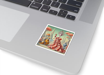 The Seahorse Court Kiss-Cut Stickers (4 Sizes)