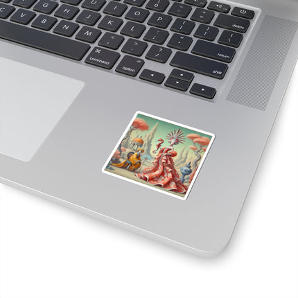 The Seahorse Court Kiss-Cut Stickers (4 Sizes)