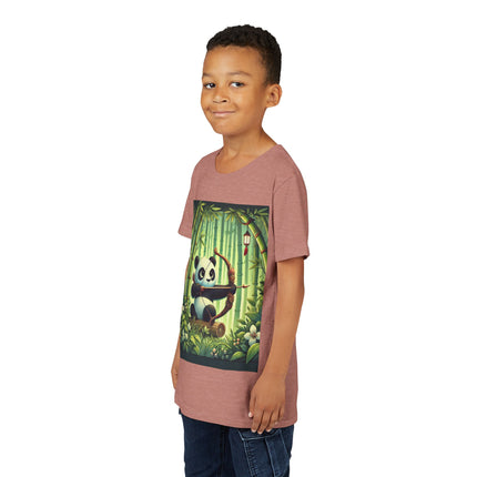 Bamboo Archer Panda Youth Short Sleeve Tee