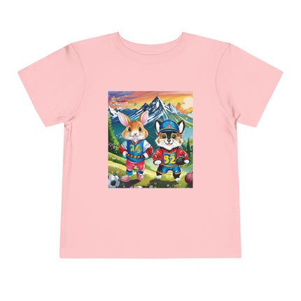 Animal Athletes Toddler Short Sleeve Tee