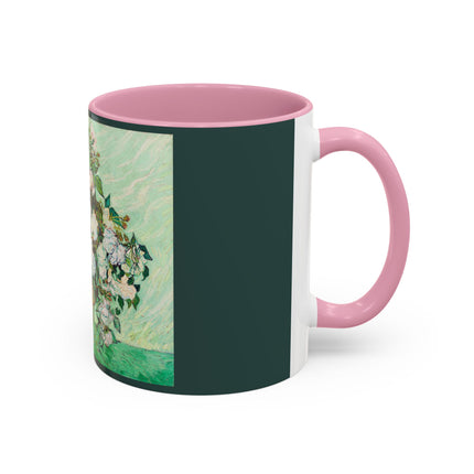 Roses by Vincent Van Gogh Colorful Mugs (11oz, 15oz)