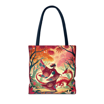 The Dragon Fairy’s Dance Tote Bag – Enchanted Grace & Spring Magic