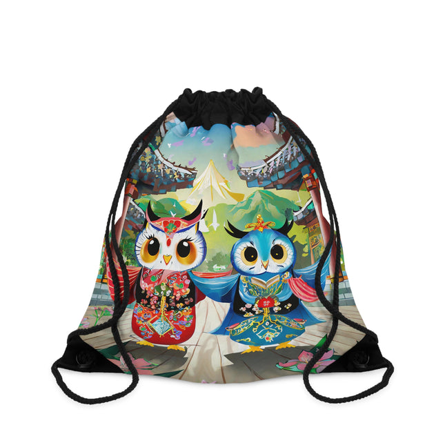 Twirling Talons Drawstring Bag