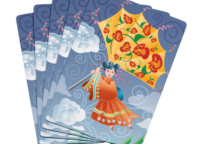 Flight of Blossoms Playing Cards