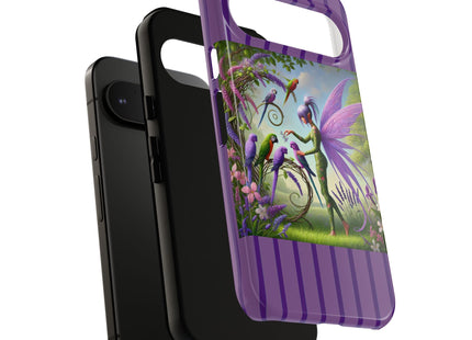 Lavender-Winged Fairy Phone Cases