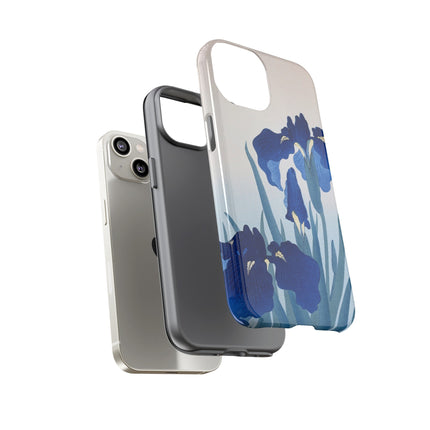 Iris Flowers by Ohara Koson Phone Cases