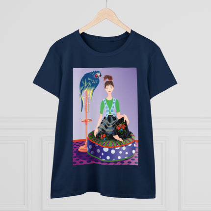 Colors of Serenity Women's Midweight Cotton Tee