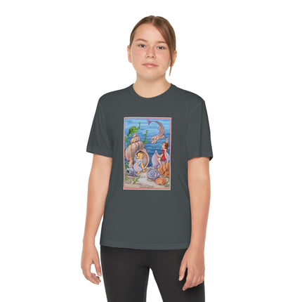 Fairy Whispers of the Sea Youth Competitor Tee – Ocean Magic & Underwater Wonder