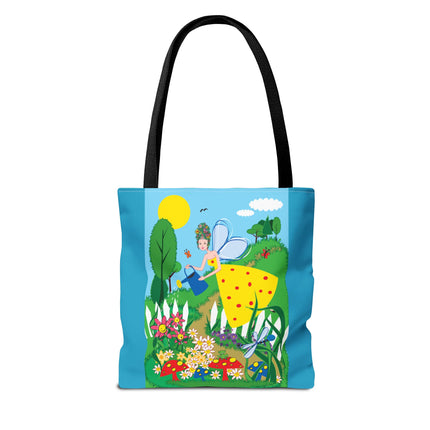 Garden Magic: A Fairy's Delight Tote Bag (AOP)