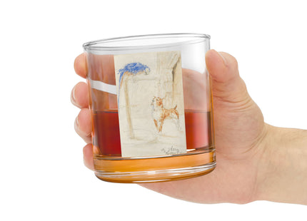 Perroquet et Chien by Henri de Toulouse-Lautrec Rocks Glass, 10oz