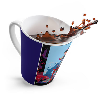 A Visual Journey by Umberto Brunelleschi Latte Mug
