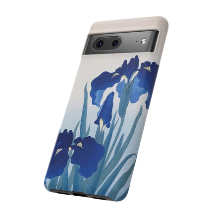 Iris Flowers by Ohara Koson Phone Cases