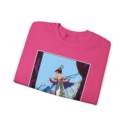 A Visual Journey by Umberto Brunelleschi Women's Heavy Blend™ Crewneck Sweatshirt