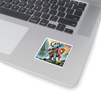 Cyberpunk Elephant Kiss-Cut Stickers (4 Sizes)