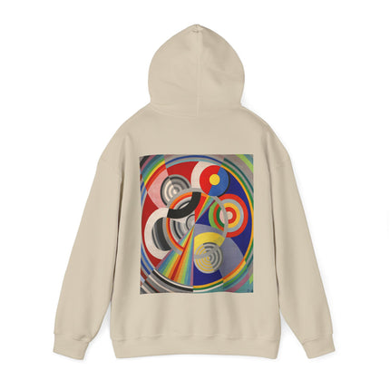 Rythme No. 1 by Robert Delaunay Heavy Blend™ Hooded Sweatshirt