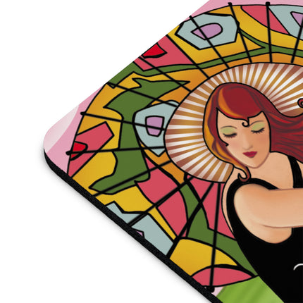 Siren Serenade  by Carlo Chiostri Mouse Pad, Round and Rectangle