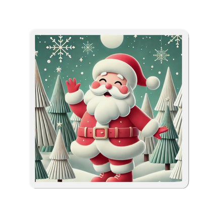 Santa's Joyful Night Die-Cut Magnets (5 Sizes)